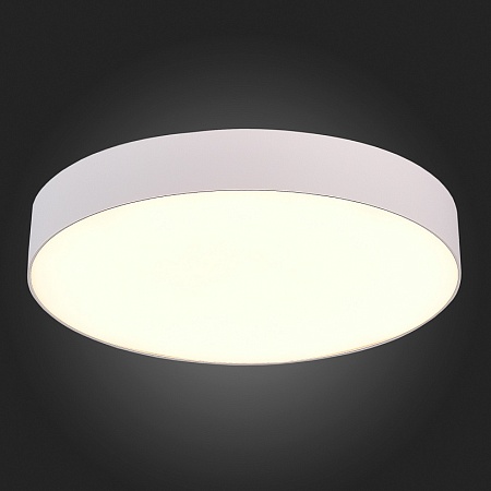 Светильник потолочный Белый LED 1*48W 3000K 4 320Lm Ra>85 120° IP20 D400xH55 185-265V ST606.532.48 - фото