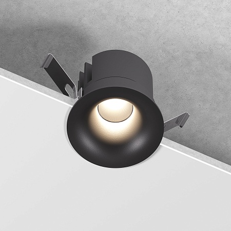 Светильник встраиваемый светодиодный Bliss 15W 4000K черный 25070/LED Elektrostandard - фото