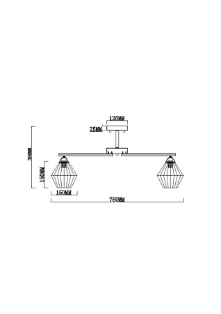 Люстра Freya Anika FR5048PL-08BZ - фото
