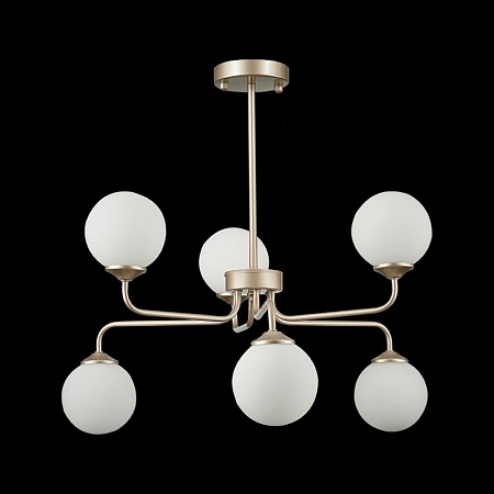 Светильник подвесной ST-Luce Золотистый/Белый G9 LED 6*5W SLE106203-06 - фото