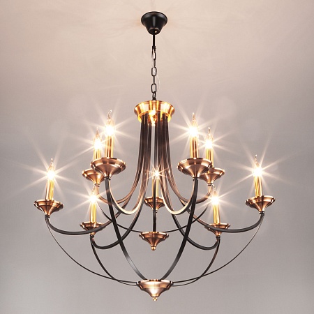 Подвесной светильник Eurosvet 60098/9 черный - фото