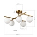 Светильник потолочный Латунь/Белый E14 5*40W SLE1195-302-05 - фото