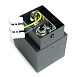 Светильник  настенный Feron ML1730 QUAD   MR16 35W, 230V, GU10,  чёрный IP20 - фото