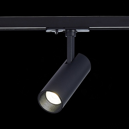Св-к трек. Черный LED 1*10W 3000K 900Lm Ra≥90 36° IP20 L137xW49xH171 100-240V ST350.436.10.36 - фото