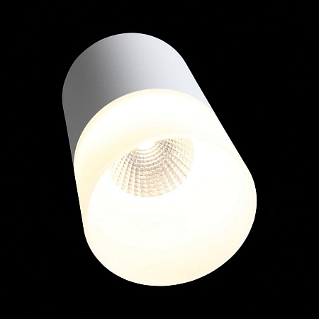 Светильник потолочный Белый LED 1*5W 3000K 390Lm Ra>80 120° D64xH110 170-240V ST100.502.05 - фото