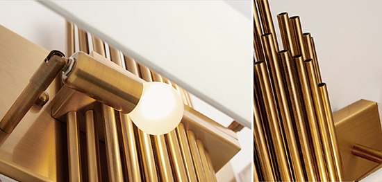 Бра Sohne Cg 90-0009 Fiore Black H120 W43 Imperiumloft 192855-22 - фото