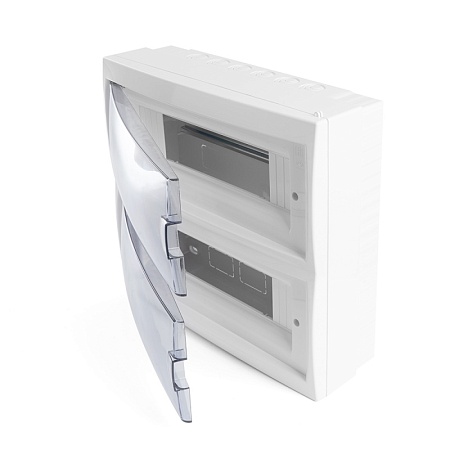 Бокс настенный STEKKER EBX50-3/24-20 24 модуля, пластик, серия Standart - фото