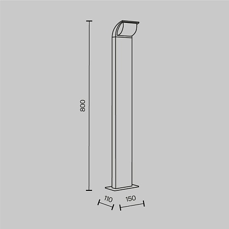 Ландшафтный светильник Outdoor Stock O446FL-L7GF3K - фото