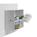 Светильник настенный Feron ML1780 Oval MR16 35W, 230V, G9,15W, белый IP20 - фото