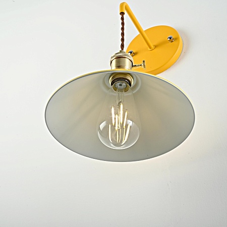 Бра С Подвесным Плафоном Braid Wall Yellow Imperiumloft 181879-26 - фото