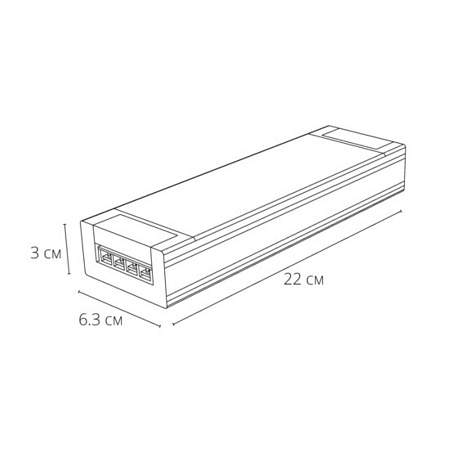 Блок питания 48V 250W 5.2А Arte Lamp PRO A481405N - фото
