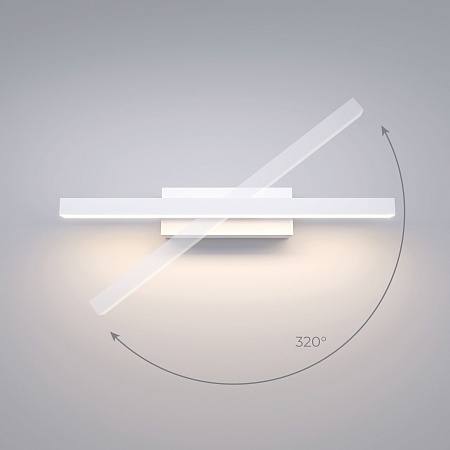 Настенный светодиодный светильник Rino 40121/LED белый Elektrostandard - фото