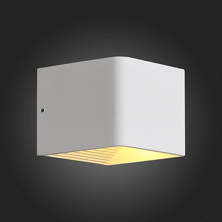Светильник настенный ST-Luce Белый/Белый LED 1*6W 3000K SL455.051.01 - фото