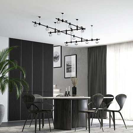 Esthetic Magnetic Трековый светильник 3W 3000K (чёрный) 85119/01 - фото