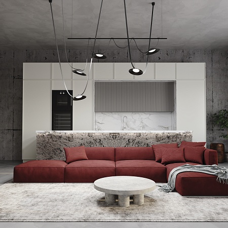 Подвесной светильник Technical Campana TR127B-12W3K-B - фото