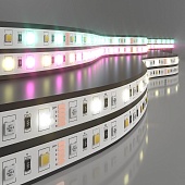 Светодиодная лента 24 В 14,4 Вт/м 60 Led/м 5050+5050 IP20, MIX RGB/дневной белый 4200K, 5 м Лента светодиодная 24V 14,4W 60Led 5050+5050 IP20 MIX RGB/дневной белый, 5м Elektrostandard