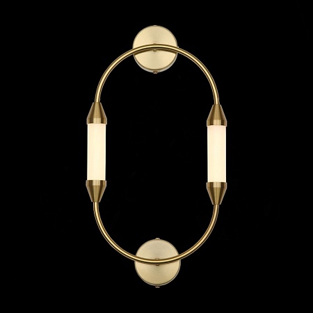 Бра ST-Luce Латунь/Белый LED 2*4W 3000K SL6004.301.02 - фото