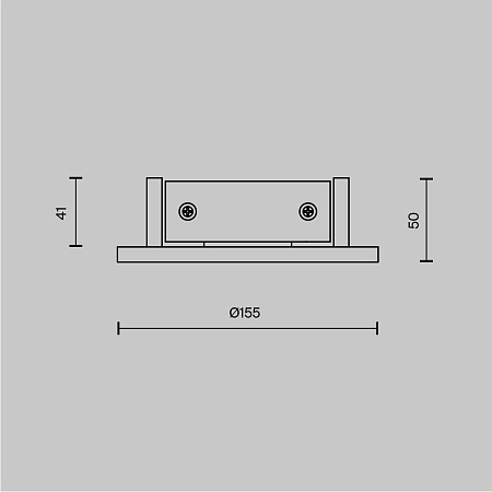 Настенный светильник (бра) Technical Parma C123-WL-02-3W-W - фото