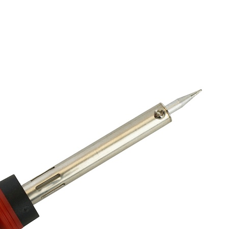 Паяльник с индикатором  40W, нихромовый нагреватель, долговечное жало, 230В - фото