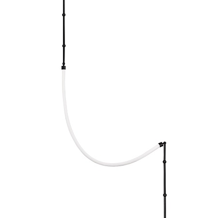 Светильник настенно-потолочный ST-Luce Черный/Белый LED 1*20W 3000K SL6132.401.20 - фото