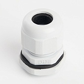 Сальник PG16 диаметр проводника 10-14 мм STEKKER, IP54, серый (без мембраны)