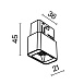 Трековый светильник Technical Points S TR100-2-2W3K-S-B - фото