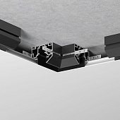 Slim Magnetic Коннектор угловой внутренний для шинопровода в натяжной потолок черный 85204/00 85205/00 Elektrostandard
