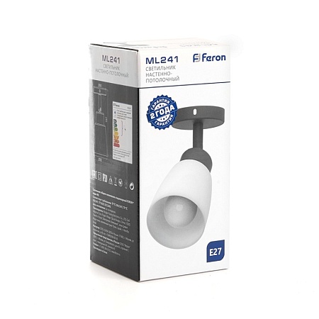 Светильник накладной под лампу FERON ML241 41512 - фото