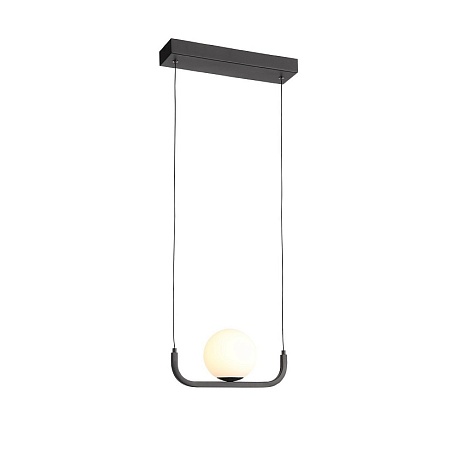 Светильник подвесной ST-Luce Черный/Белый LED 1*8W 3200K SL1581.403.01 - фото