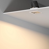 Точечный светодиодный светильник 10W 3000K белый/хром 25091/LED Elektrostandard