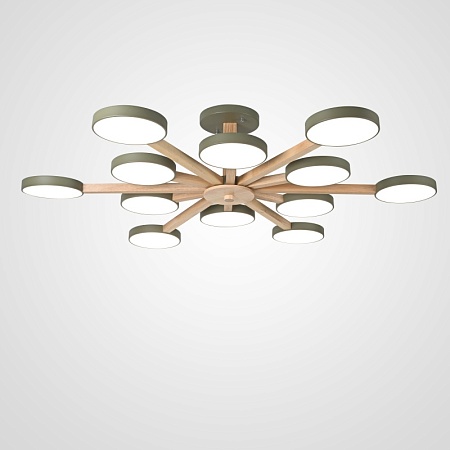 Потолочный Светильник Turna L12 Khaki Imperiumloft 228863-26 - фото