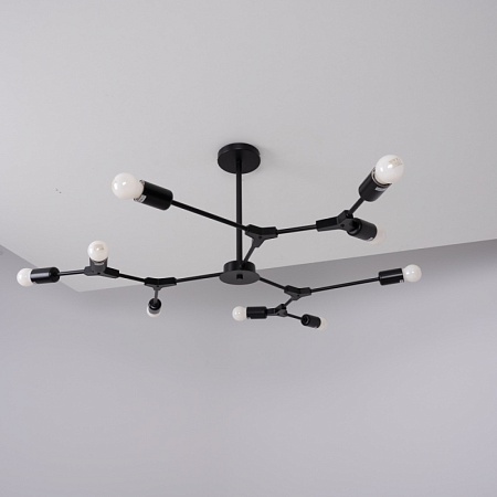 Люстра На Штанге Late D103 Black Imperiumloft 193583-26 - фото