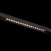 Магнитный трековый светильник Черный LED 1*18W 4000K 1 407Lm Ra&gt;90 36° IP20 L331xW22xH4 ST361.446.18