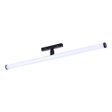 Магнитный трековый светильник Черный LED 1*10W 3000K 1 200Lm Ra>90 120° IP20 L604xW28xH ST803.436.10 - фото