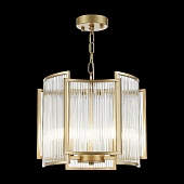 Люстра подвесная ST-Luce Шампань/Прозрачный, Шампань E14 3*60W SL1234.203.03