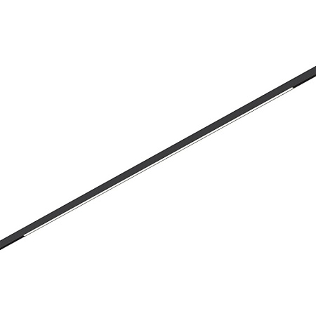 Магнитный трековый светильник Черный LED 1*15W 4000K 1 060Lm Ra>80 100 IP20 L900xW5xH12 ST667.446.15 - фото