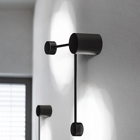 Бра Via Pin Wall L29,5 Black Imperiumloft 101536-26 - фото