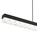 Светильник подвесной ST-Luce черный/прозрачный LED 1*32W 4000K SL1018.423.01 - фото