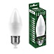 Лампа светодиодная SAFFIT SBC3707 Свеча E27 7W 230V 4000K - фото