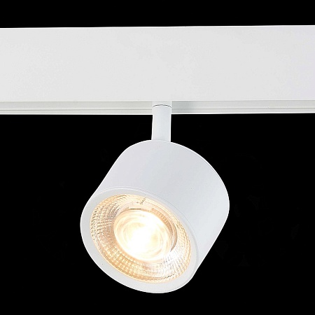 Магнитный трековый светильник белый LED 1*6W 3000K 560Lm Ra>80 36° IP20 L120xW81xH138 4 ST353.536.06 - фото