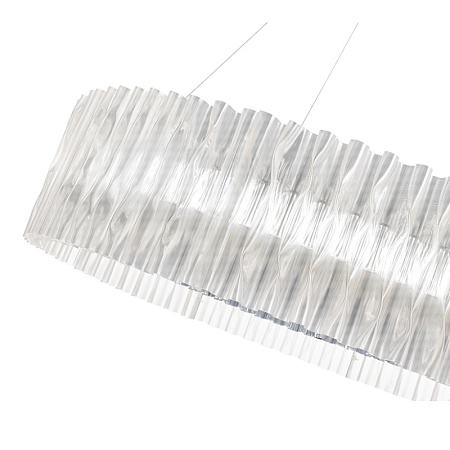 Светильник подвесной ST-Luce Хром/Прозрачный LED 1*87W 3000K SL6012.113.01 - фото