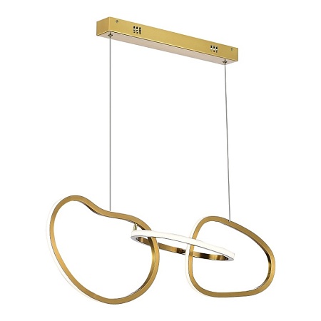 Светильник подвесной ST-Luce Золотистый/Золотистый LED 1*26W 4000K SL6505.203.26 - фото