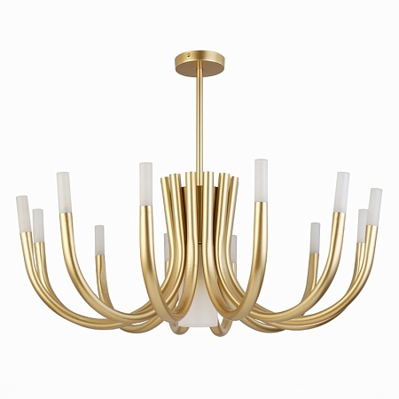 Люстра потолочная ST-Luce Золотистый/Белый G4/E27 12+1*5+60W SL1173.202.13 - фото