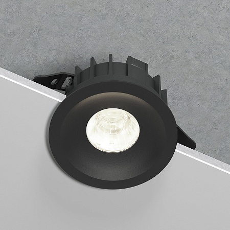 Светильник встраиваемый светодиодный Combi 15W 4000K черный 25068/LED Elektrostandard - фото