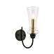 Светильник настенный Черный/Прозрачный E14 1*40W SLE112401-01 - фото