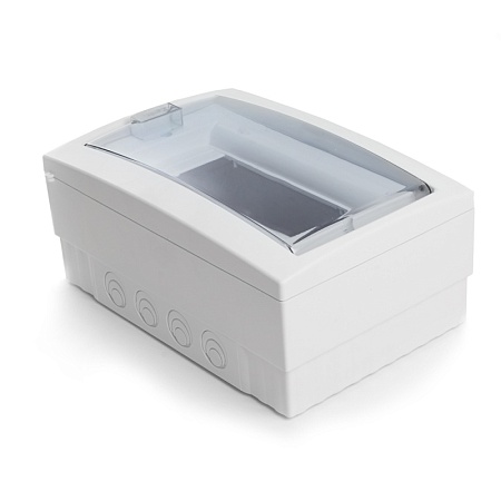 Бокс настенный STEKKER EBX50-3/08-20 8 модулей, пластик, серия Standart - фото