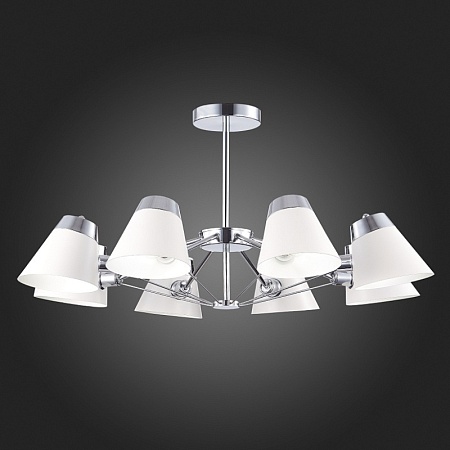 Светильник потолочный Хром/Белый E14 8*40W SLE155802-08 - фото