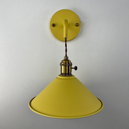 Бра С Подвесным Плафоном Braid Wall Yellow Imperiumloft 181879-26 - фото