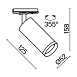 Трековый светильник Technical FOCUS LED TR021-1-12W3K-W-D-W - фото