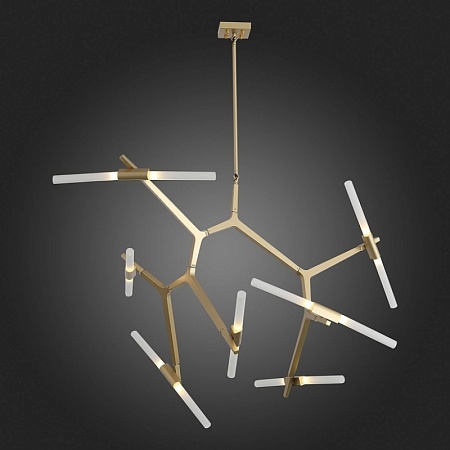 Люстра потолочная ST-Luce Золотистый/Белый G9 14*5W SL947.202.14 - фото